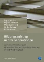 Cover-Bild Bildungsaufstieg in drei Generationen