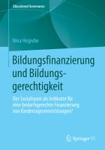 Cover-Bild Bildungsfinanzierung und Bildungsgerechtigkeit