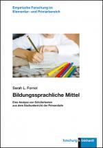 Cover-Bild Bildungssprachliche Mittel