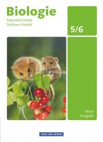 Cover-Bild Biologie - Ausgabe Volk und Wissen - Sekundarschule Sachsen-Anhalt - Neue Ausgabe - 5./6. Schuljahr