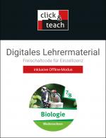 Cover-Bild Biologie – Niedersachsen / Biologie NI click & teach 7/8 Box