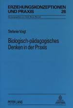 Cover-Bild Biologisch-pädagogisches Denken in der Praxis