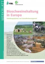 Cover-Bild Bioschweinehaltung in Europa