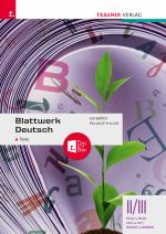 Cover-Bild Blattwerk Deutsch - Texte, II/III HLW/HLM/HLK/HLT/BAFEP/BASOP + TRAUNER-DigiBox