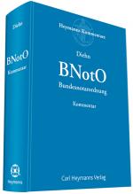Cover-Bild BNotO - Bundesnotarordnung