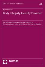 Cover-Bild Body Integrity Identity Disorder