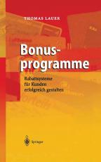 Cover-Bild Bonusprogramme