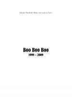 Cover-Bild Boo Boo Boo 1999 - 2009