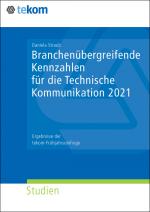 Cover-Bild Branchenübergreifende Kennzahlen für die Technische Kommunikation 2021