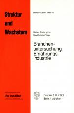 Cover-Bild Branchenuntersuchung Ernährungsindustrie.