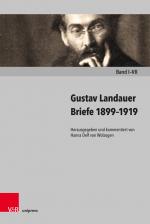 Cover-Bild Briefe 1899–1919