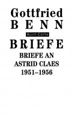 Cover-Bild Briefe an Astrid Claes: 1951-1956 (Briefe)