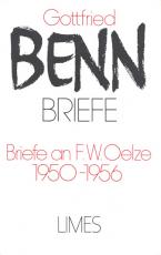 Cover-Bild Briefe an F. W. Oelze. 1950-1956 (Briefe, Bd.)