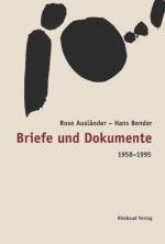 Cover-Bild Briefe und Dokumente 1958-1995