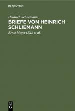 Cover-Bild Briefe von Heinrich Schliemann