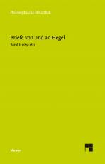 Cover-Bild Briefe von und an Hegel. Band 1