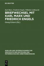 Cover-Bild Briefwechsel mit Karl Marx und Friedrich Engels