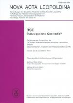 Cover-Bild BSE - Status quo und Quo vadis?