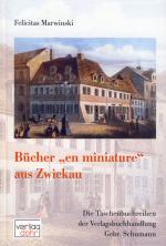 Cover-Bild Bücher "en miniature" aus Zwickau