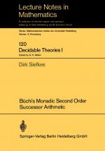 Cover-Bild Büchi’s Monadic Second Order Successor Arithmetic