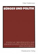 Cover-Bild Bürger und Politik