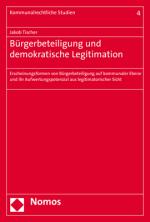 Cover-Bild Bürgerbeteiligung und demokratische Legitimation