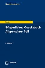 Cover-Bild Bürgerliches Gesetzbuch Allgemeiner Teil