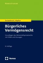 Cover-Bild Bürgerliches Vermögensrecht