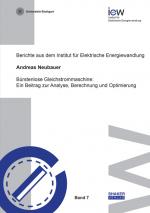 Cover-Bild Bürstenlose Gleichstrommaschine: Ein Beitrag zur Analyse, Berechnung und Optimierung