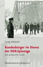 Cover-Bild Bundesbürger im Dienst der DDR-Spionage