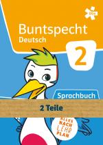 Cover-Bild Buntspecht Deutsch 2, Schulbuch in zwei Teilen