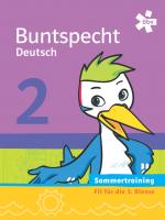 Cover-Bild Buntspecht Deutsch 2. Sommertraining, Arbeitsheft