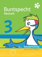 Cover-Bild Buntspecht Deutsch 3. Sommertraining, Arbeitsheft