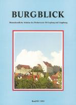 Cover-Bild Burgblick Band III/2010