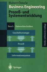 Cover-Bild Business Engineering. Prozeß- und Systementwicklung