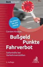 Cover-Bild Bußgeld, Punkte, Fahrverbot