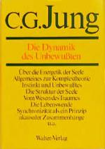 Cover-Bild C.G.Jung, Gesammelte Werke. Bände 1-20 Hardcover / Band 8: Die Dynamik des Unbewußten
