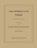 Cover-Bild Carl Friedrich Gauss Werke