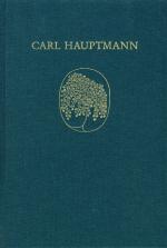Cover-Bild Carl Hauptmann: Sämtliche Werke / Band XVI,1-2: Briefe II