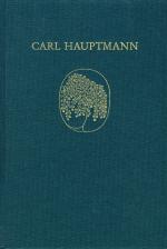 Cover-Bild Carl Hauptmann: Sämtliche Werke / XVII: Briefe III