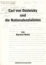 Cover-Bild Carl von Ossietzky und die Nationalsozialisten