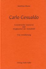 Cover-Bild Carlo Gesualdo