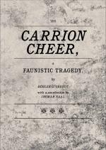 Cover-Bild Carrion Cheer, A Faunistic Tragedy
