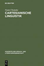 Cover-Bild Cartesianische Linguistik