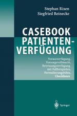 Cover-Bild Casebook Patientenverfügung