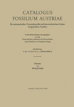 Cover-Bild Catalogus Fossilium Austriae Primates