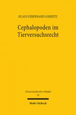 Cover-Bild Cephalopoden im Tierversuchsrecht