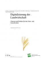 Cover-Bild Chancen und Risiken der Digitalisierung der Landwirtschaft aus Sicht des Umwelt- und Naturschutzes