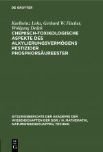 Cover-Bild Chemisch-toxikologische Aspekte des Alkylierungsvermögens pestizider Phosphorsäureester