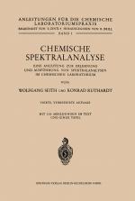 Cover-Bild Chemische Spektralanalyse